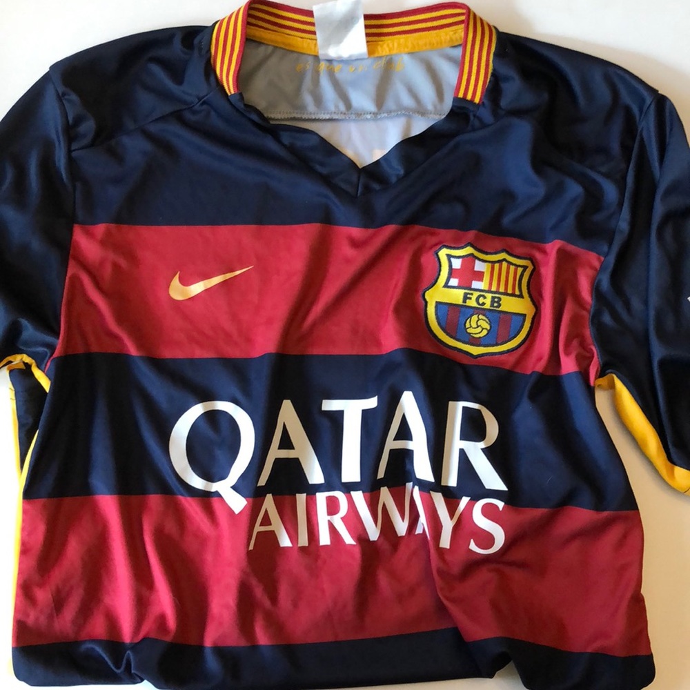 Nike Dri Fit Messi FCB Barcelona Jersey